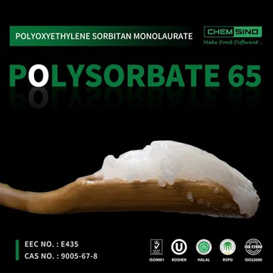 Amélioration de la texture et de la stabilité : le rôle du polysorbate 65 dans l'émulsification CAS NO.9005-71-4