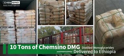 10 tonnes de monoglycérides distillés Chemsino livrées en Éthiopie