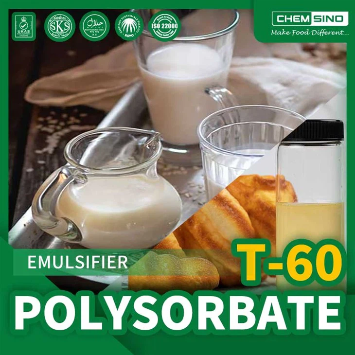 Maximisez la qualité de vos produits de beauté avec le monostéarate de polyoxyéthylène sorbitan CAS NO.9005-67-8