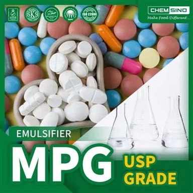 Émulsifiant MPG Liquide de qualité industrielle pour résine N° CAS :57-55-6