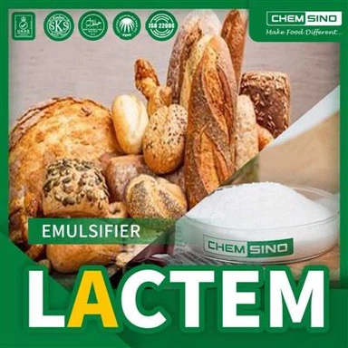 Esters d'acide lactique de mono- et diglycérides CAS NO. 1006-30-0