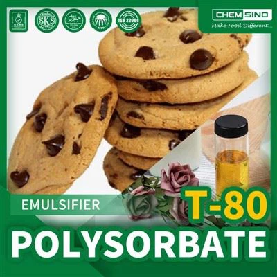 Polysorbate Tween80 : un émulsifiant polyvalent pour l’industrie alimentaire