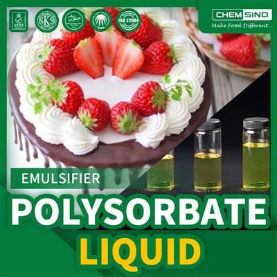 Liquide polysorbates : votre solution ultime pour une émulsification efficace N° CAS 9005-67-8