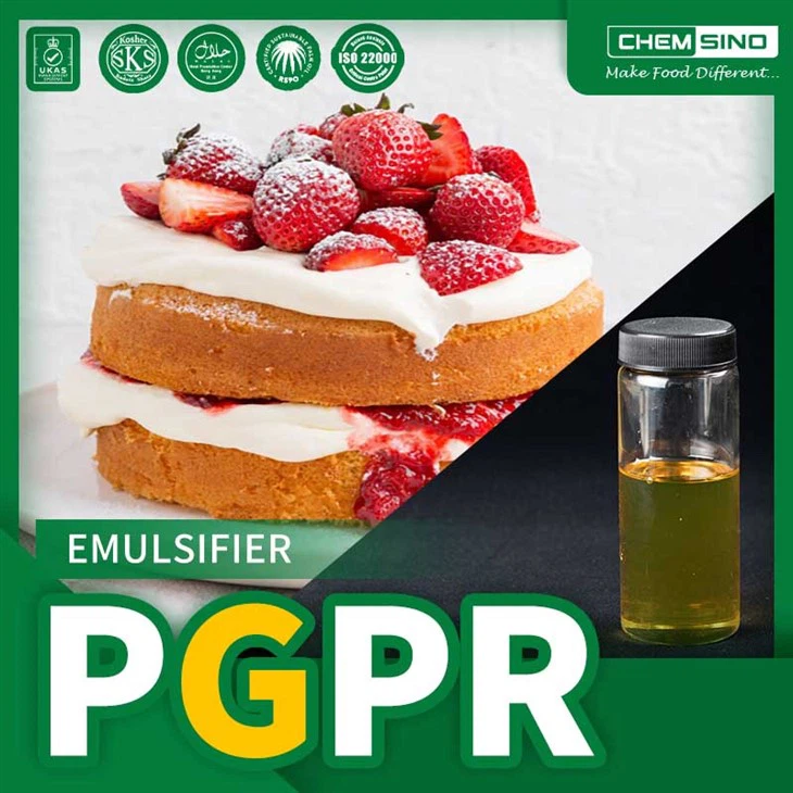 Émulsifiant alimentaire PGPR E476|Applications