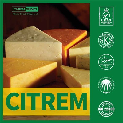 Émulsifiant CITREM E472c de qualité alimentaire en vrac au meilleur prix