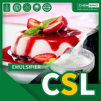Émulsifiant alimentaire CSL E482 de haute qualité avec certification halal et casher