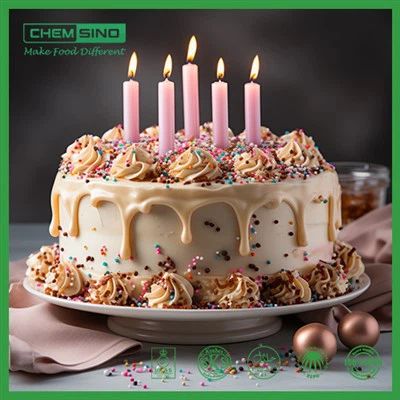 Poudre de lactylate de stéaroyle de calcium CSL pour des gâteaux