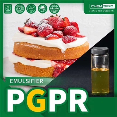 Émulsifiant alimentaire PGPR E476|Applications