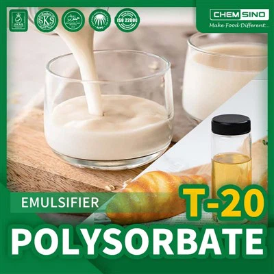 Polysorbate 20 de qualité alimentaire à un prix compétitif